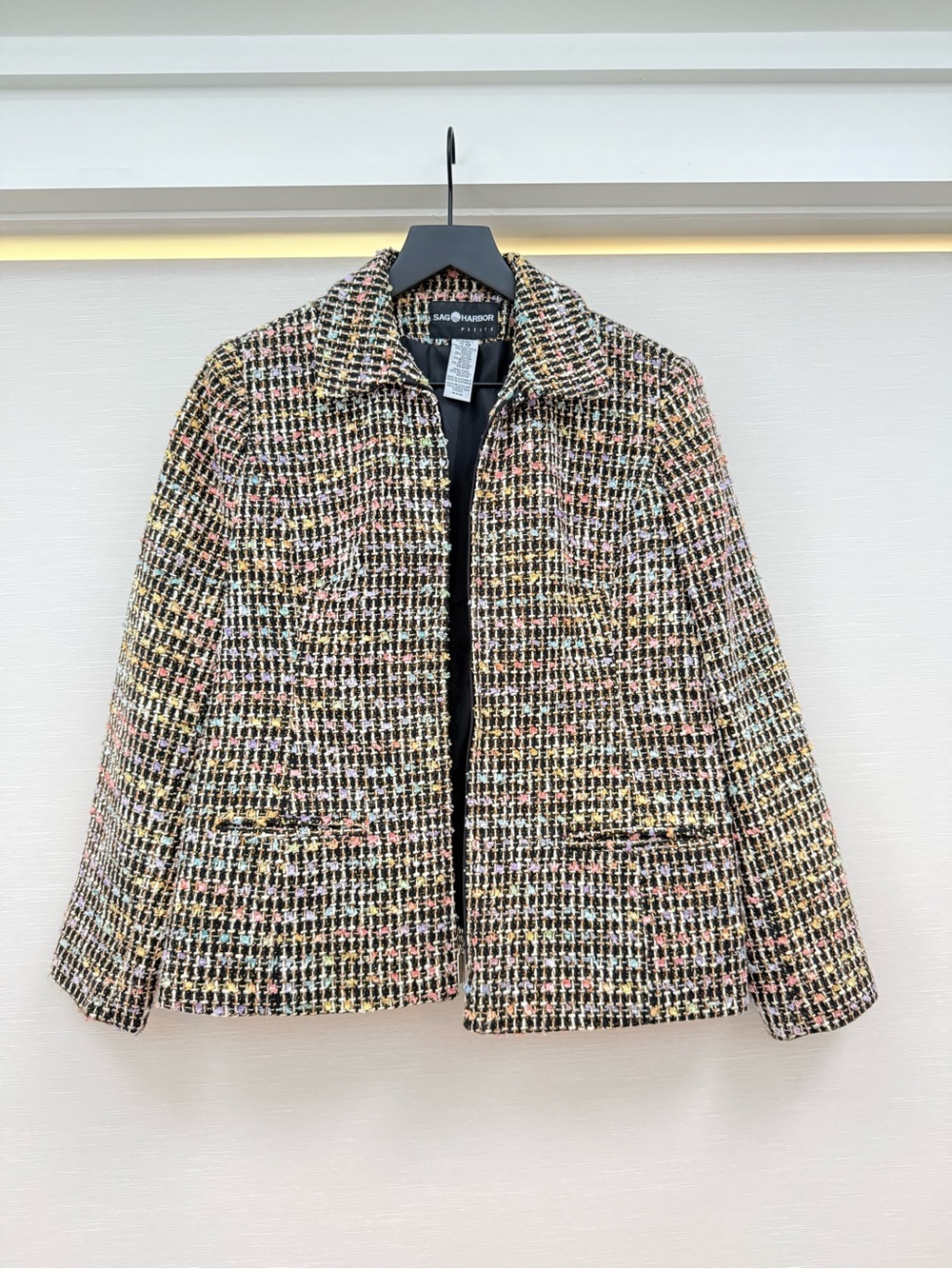 Sag Harbor Multicolor Tweed Jacket